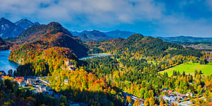 Schloss Hohenschwangau im Herbst