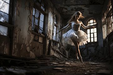 Urbex Ballet sur Karina Brouwer