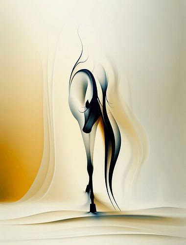 Graceful horse | Abstract