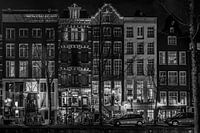 Inkijk aan een Amsterdamse gracht
