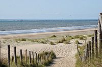 Beach entrance Bloemendaal aan Zee