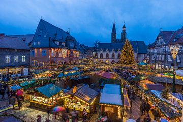Kerstmarkt van Goslar van Patrice von Collani