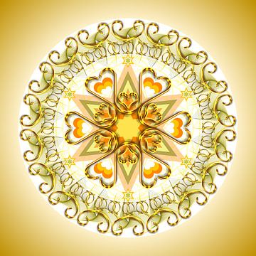 Mandala de cristal-Semis d'étoiles-18.9.2023 sur SHANA-Lichtpionier
