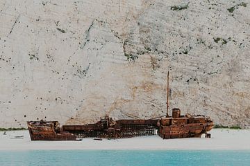 Abandoned memory - Shipwreck Beach on Zakynthos by Dixy Kracht