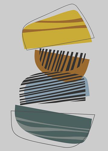 Abstract composition 1073