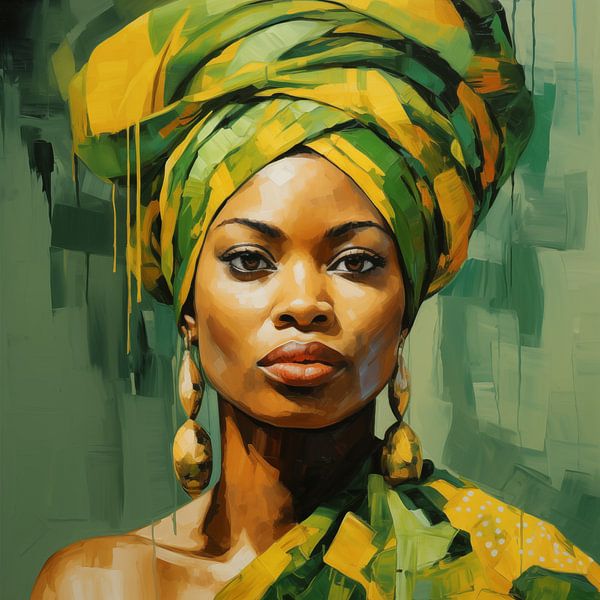 Femme africaine par Cafe Noir