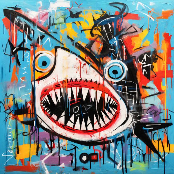 Colourful shark by ARTemberaubend