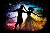 Cosmic Dance Evening by Art & Soul Creations thumbnail