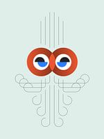 Moustasio - Red eyed (Rotäugig)