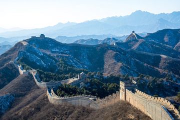 The Wall, China by Jan Fritz