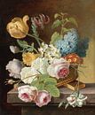 Vase mit Blumen - Jan Frans Van Dael von Meisterhafte Meister Miniaturansicht