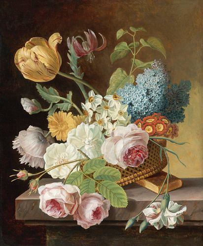 Vaas met bloemen, Jan Frans Van Dael