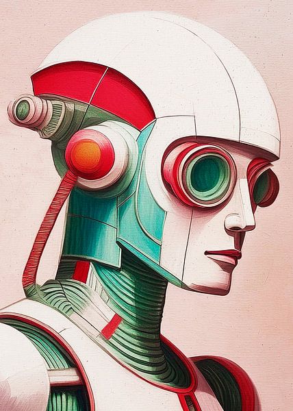 Sixties Humanoid 04 van Fernando Vieira