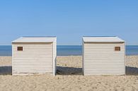Twin Beach Cabins am Meer von Johan Vanbockryck Miniaturansicht