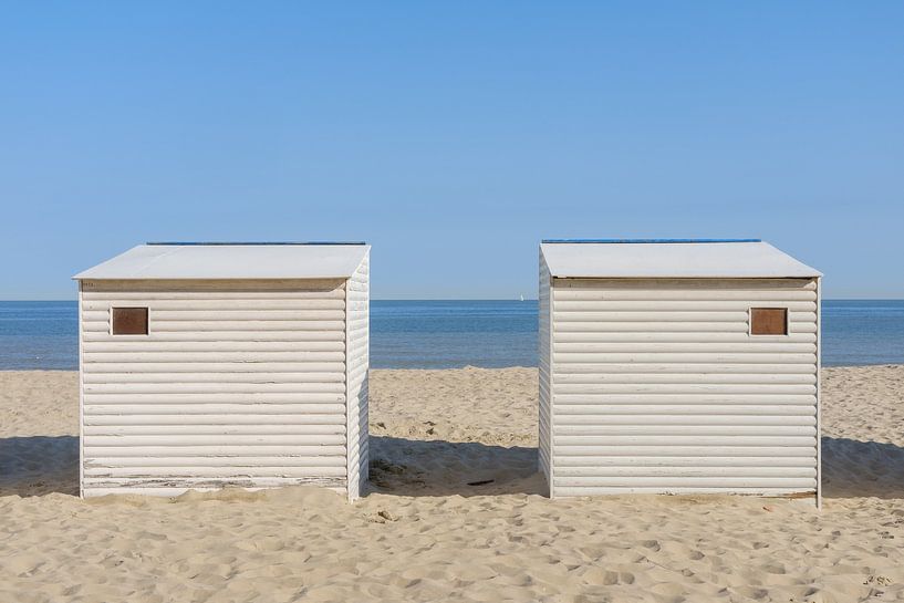 Twin Beach Cabins am Meer von Johan Vanbockryck