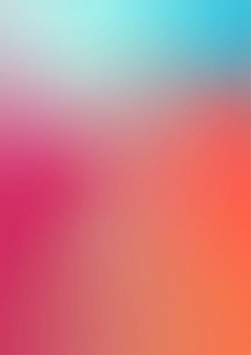 Einfach wow! In leuchtendem Pink, Orange und Blau.