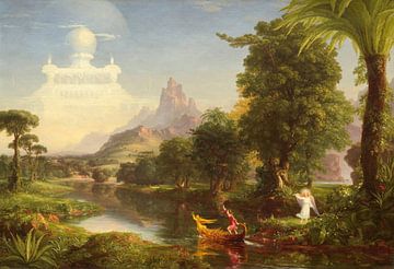 De reis van het leven: jeugd, Thomas Cole