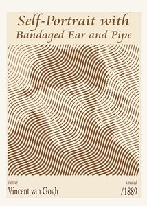Selbstbildnis mit bandagiertem Ohr und Pfeife (1889)