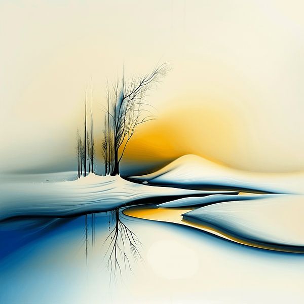 Lentefrisheid | Abstract van Karina Brouwer