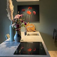 Photo de nos clients: poppies fine art par Simone Karis, sur art frame