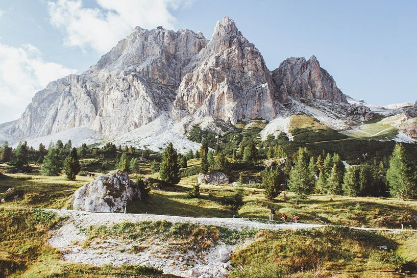 The Lagazuoi Piccolo in the Dolomites by Diana Vriends
