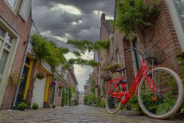 Rode fiets van peterheinspictures
