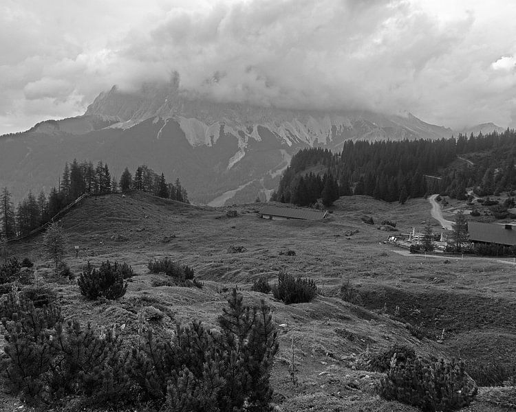 Gebirge in Schwarzweiß von Schwarzkopf-Photoart