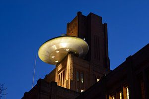 De Inktpot met de UFO in Utrecht van Donker Utrecht