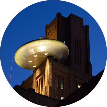 De Inktpot met de UFO in Utrecht van Donker Utrecht