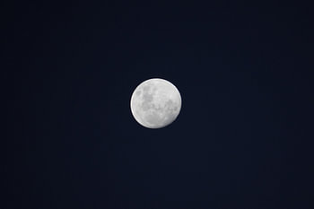 full moon at night