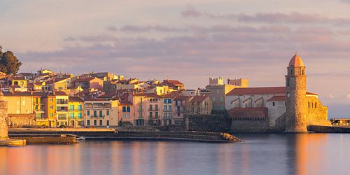 Zonsopkomst in Collioure, Frankrijk
