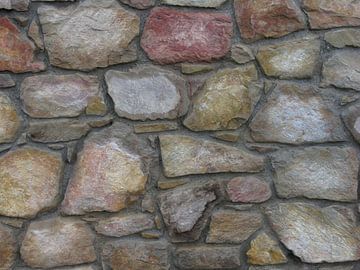 Stenen muur van Rafael Delaedt