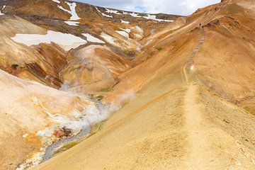 Kerlingarfjöll een bergketen in IJsland