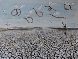 Earthworms in the afterlife by Maik Weidemann
