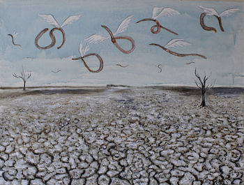Earthworms in the afterlife