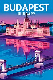 Budapest, Ungarn von Poster Art Shop