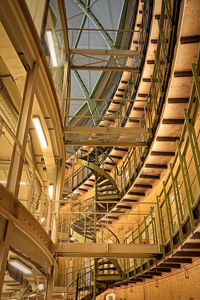 Interior of the Koepelgevangenis in Haarlem by Rob Boon
