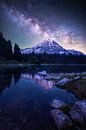 Arnisee bei Nacht von Severin Pomsel Miniaturansicht