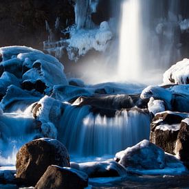 Öxarárfoss waterval (IJsland) sur Marcel Antons