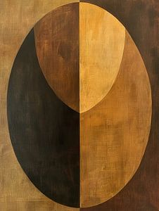 Abstraktes minimalistisches Kunstwerk