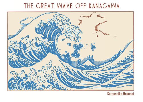 La grande vague au large de Kanagawa
