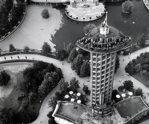 Rotterdam oude toren diergaarde Blijdorp architect Sybold van Ravesteyn 1954