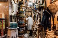 The wood processor in Morocco