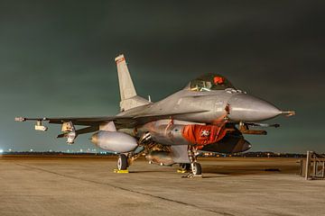 Lockheed Martin F-16 de la Garde nationale aérienne de l'Oklahoma. sur Jaap van den Berg
