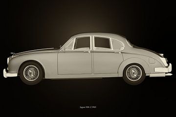 Jaguar MK-2 van Jan Keteleer (JanKé): Een reis voorbij het canvas