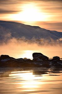 Sonnenaufgang in Island von Elisa in Iceland