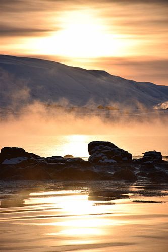 Zonsopkomst in IJsland