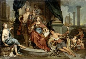 Apotheosis of the Dutch East India Company (Allegory of the Amsterdam Chamber of Commerce of the VOC