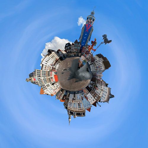 Grote Markt Bergen op Zoom by Maarten J Eykman