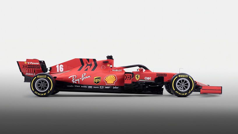 Ferrari SF1000 Iconische maar uitdagende F1 auto 2020 van Hanzo Hasashi